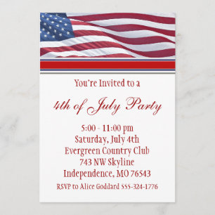 4 juillet ou invitation du parti de campagne