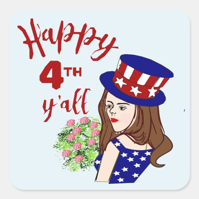 4 juillet Sticker : (Devant)
