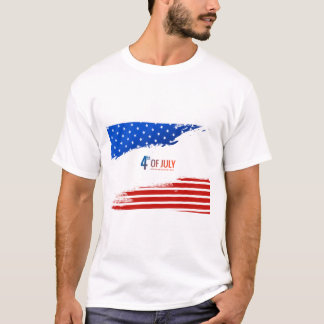 4 juillet T-Shirt Design - Patriotique et tendance