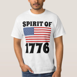 4 juillet, T-SHIRT SPIRIT OF 1776