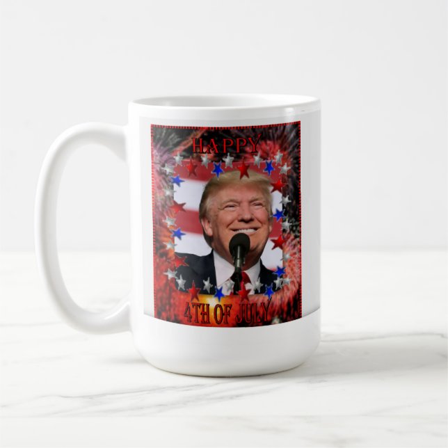 4 juillet Trump mug (Gauche)