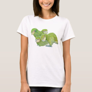 4 kakapo fledglings T-Shirt