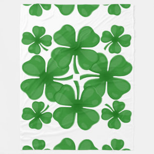 4 leaf clover blanket