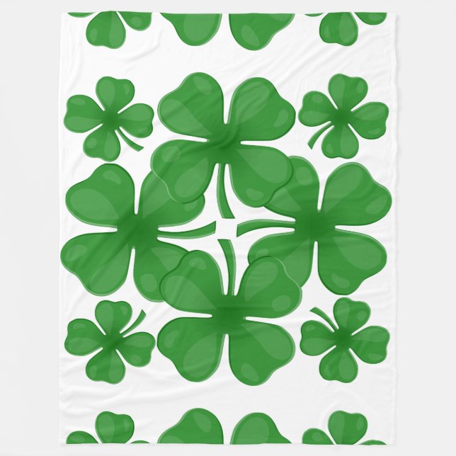 4 leaf clover blanket (Front)
