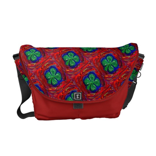4 Leaf Clover Courier Bag