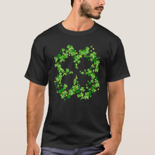 4 Leaf Clover, Happy St Patrick's Day T-Shirt