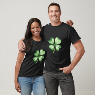 4 leaf clover lucky T-Shirt