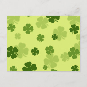 4 Leaf Clovers Postcard