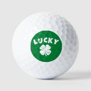 4 Leaf Lucky Clover St. Patrick's  Day Golf Balls