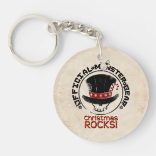 4 Little Monsters - Andy Holiday Keychain