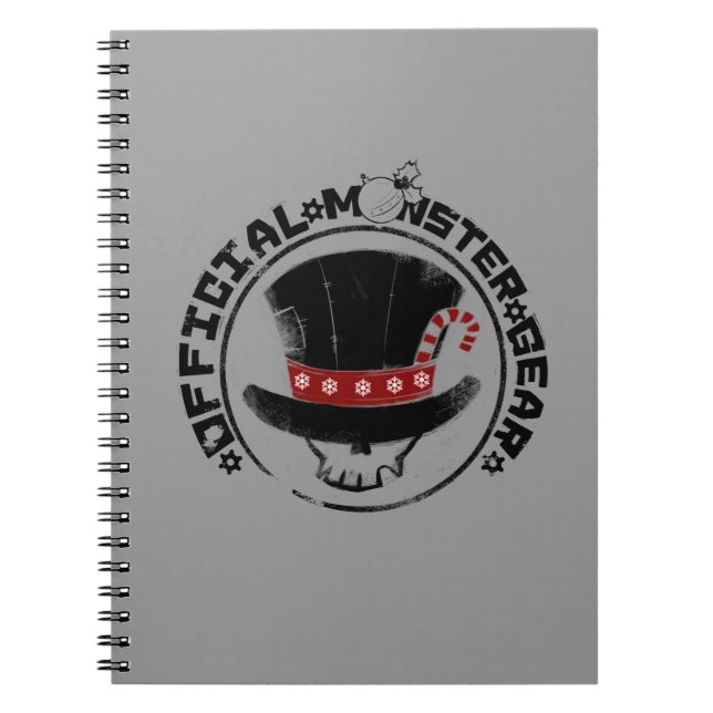 4 Little Monsters - Andy Holiday Logo Notebook (Front)
