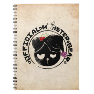 4 Little Monsters - Michael Holiday Logo Notebook