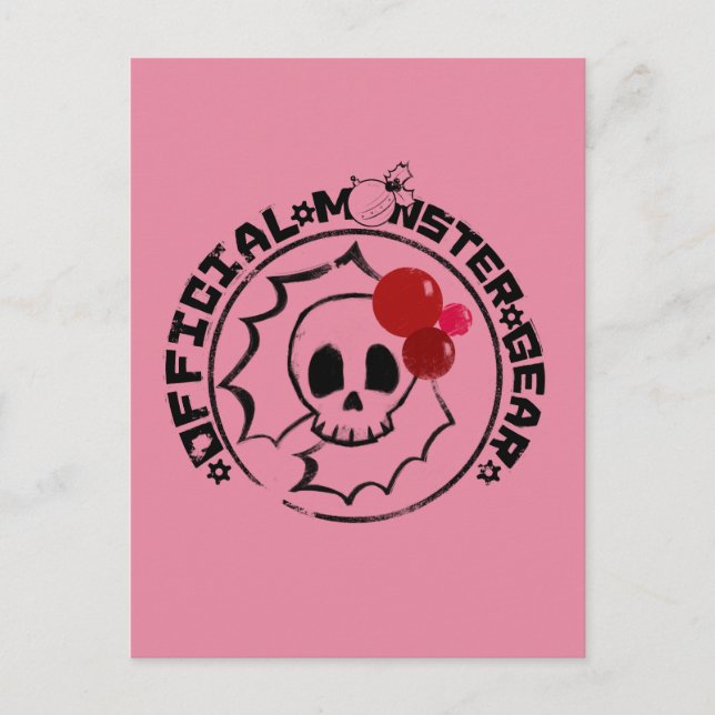 4 Little Monsters - Nessa Holiday Logo (Front)