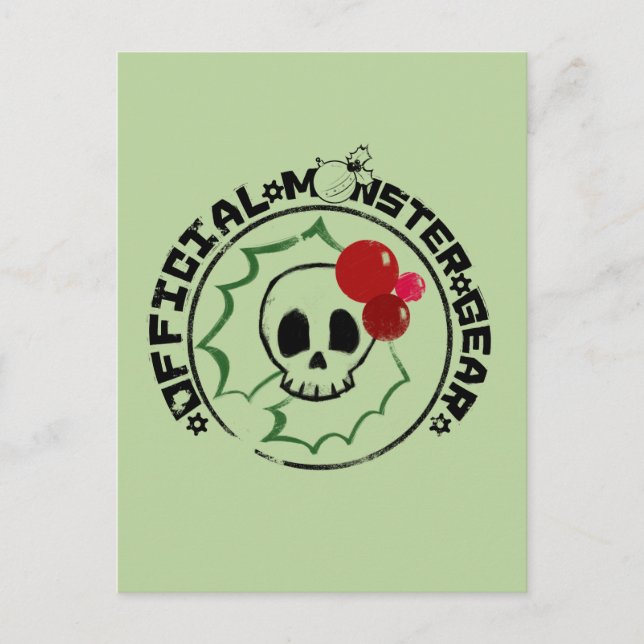 4 Little Monsters - Nessa Holiday Logo 2 (Front)