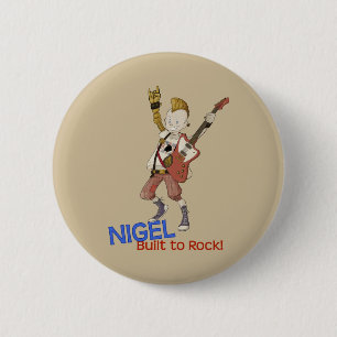 4 Little Monsters - Nigel 2 Inch Round Button