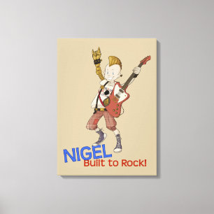 4 Little Monsters - Nigel Canvas Print
