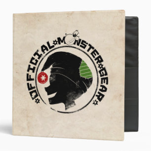 4 Little Monsters - Nigel Holiday Logo 2 Binder