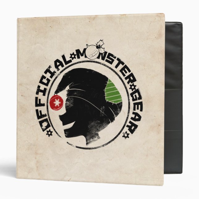 4 Little Monsters - Nigel Holiday Logo 2 Binder (Front/Inside)