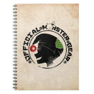 4 Little Monsters - Nigel Holiday Logo 2 Notebook
