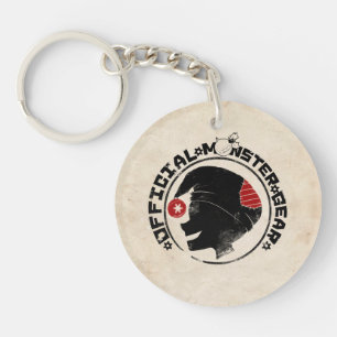 4 Little Monsters - Nigel Holiday Logo Keychain