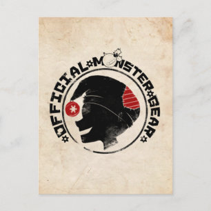 4 Little Monsters - Nigel Holiday Logo Postcard