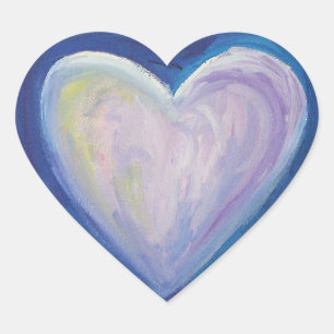 4 Love Hearts Art Custom Sticker Decals