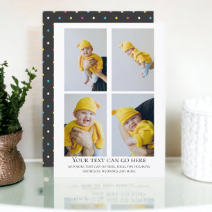 4 modèles de dos avec points et photo