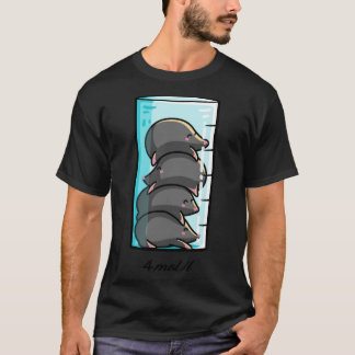 4 Moles Per Litre Chemistry Science Joke family T-Shirt