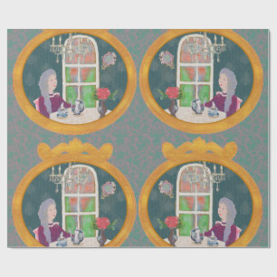 4 O’Clock in LALATOWN Wrapping Paper 2