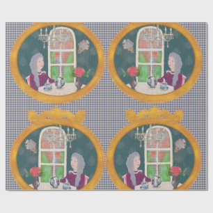 4 O’Clock in LALATOWN Wrapping Paper 3