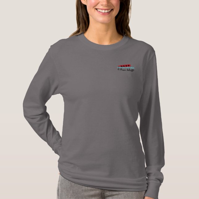 4 Paws Adrift Feed That UnisexLS Shirt (Front)