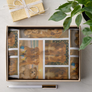 4 Personalized Photo Collage Tissue Paper