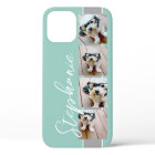 4 Photo Collage Film Strip Name - CAN edit COLOR