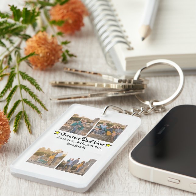 4 Photo Collage plus grand papa jamais Fête des pè (Devant droit)