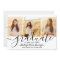 4 Photo Collage Simple Modern Script Graduation