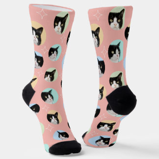 4 Photo Collage Template Make Your Own Fun Pet Socks