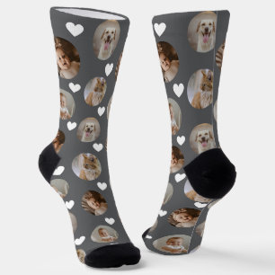 4 Photo Collage Template Make Your Own Fun Socks