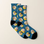 4 Photo Collage Template Make Your Own Fun Socks (Pair)