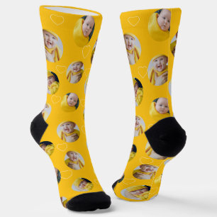 4 Photo Collage Template Make Your Own Fun Socks