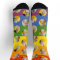 4 Photo Collage Template Rainbow Pride Fun Socks