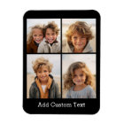 4 Photo Collage - you can change background color