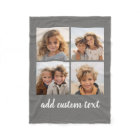 4 Photo Collage - you can change grey colour