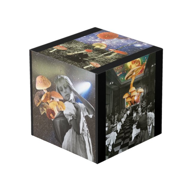 4" Photo Cube (Front Angled)