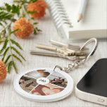 4 Photo Custom Collage Personalized Keychain<br><div class="desc">Create a Custom Photo Collage unique customized personalized 4 Photo keychain with text from Ricaso - add your own 4 photographs. perfect for a gift for yourself or others.</div>