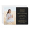 4 Photo Graduation Collage Black and Gold Script