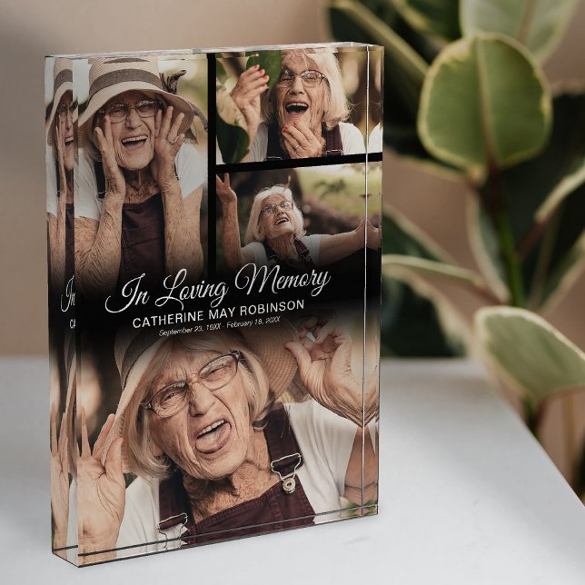 4 Photo In Loving Memory Block (Creator Uploaded)