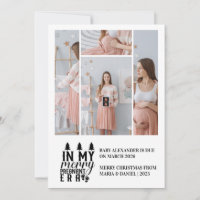 4 Photo In My Merry Pregnant Era Christmas