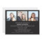 4 Photo Modern Graduation Photo Announcement