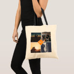 4 Photo Personalized Collage Monogrammed Tote Bag<br><div class="desc">4 Photo Personalized Collage Monogrammed tote bag from Ricaso - available in a range of colours</div>