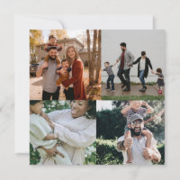 4 Photo Personalized Custom Collage